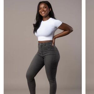 Fit Jeans contour Grey